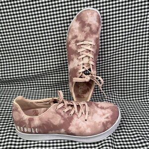 NOBULL Canvas Mauve Pink Tie Dye Trainer Sneaker Shoe Lifting Gym Men's 11.5